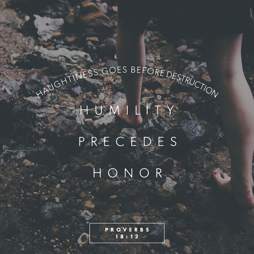 Proverbs 18:12