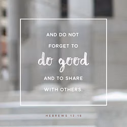 Hebrews 13:16