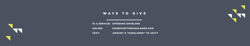 Giving Banner - Banner Example