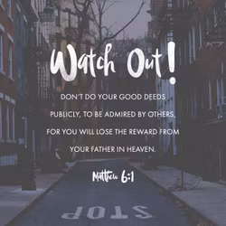 Matthew 6:1