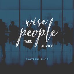 Proverbs 12:15