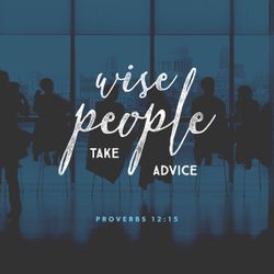 Proverbs 12:15