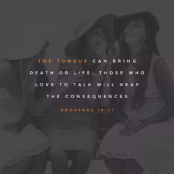 Proverbs 18:21