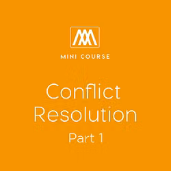 Conflict Resolution - Part 1