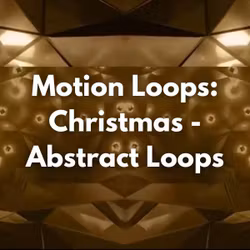 Motion Loops: Christmas - Abstract Loops