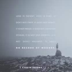 1 Corinthians 13:4
