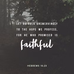 Hebrews 10:23