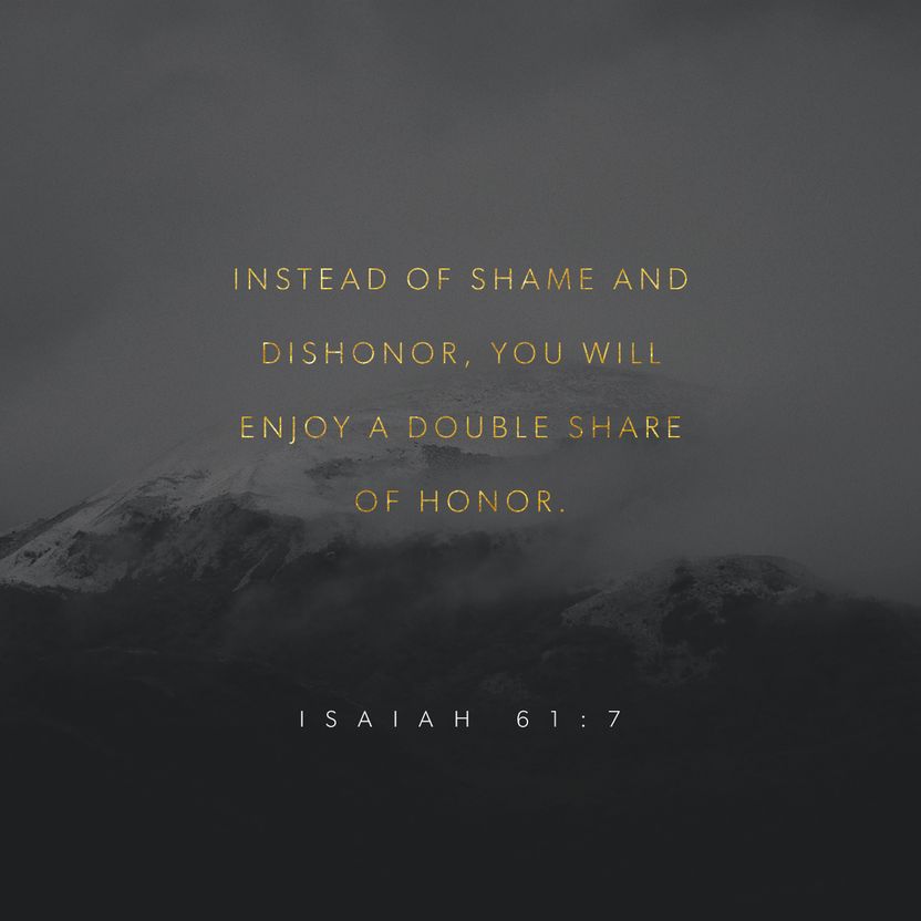 Isaiah 61:7