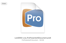 ProPresenter 6 Document