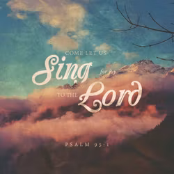 Psalm 95:1