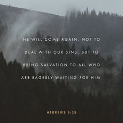 Hebrews 9:28