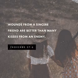 Proverbs 27:6