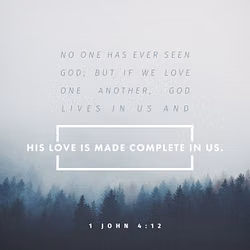 1 John 4:12