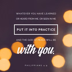 Philippains 4:9