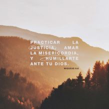 16 de junio - Miqueas:8