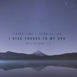 Philippians 1:3