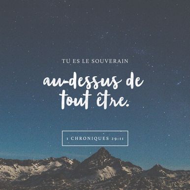 1 Chronicles 29:11