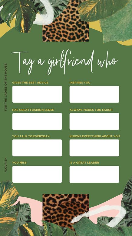 Instagram Story - Tag a Girlfirend