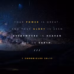 1 Chronicles 29:11