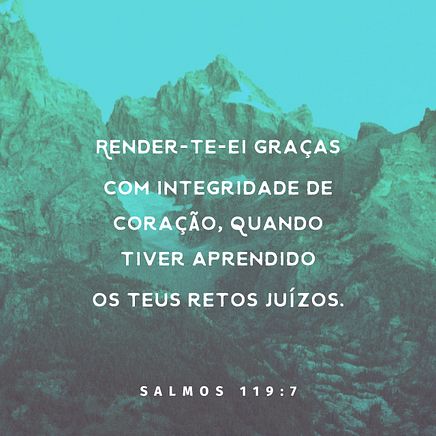 Psalm 119:7