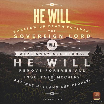 Isaiah 25:8