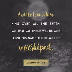 Zechariah 14:9