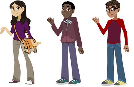 Characters - High Resolution