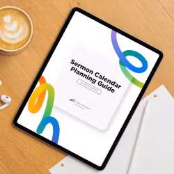 Sermon Calendar Planning Guide