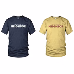 "How To Neighbor" Shirt Art 