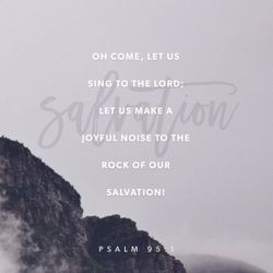 Psalm 95:1