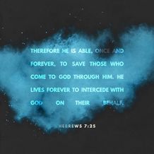 Hebrews 7:25
