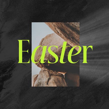 Social Square Easter Title  