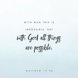 Matthew 19:26