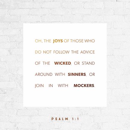 Psalm 1:1