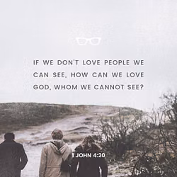 1 John 4:20