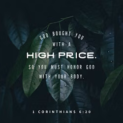 1 Corinthians 6:20