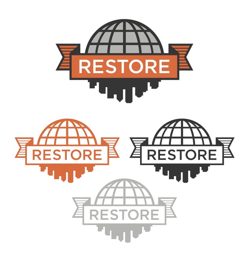 Logo Orange and Gray
