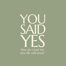You Said Yes - New Believer Devo