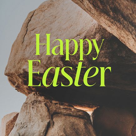 Social Square Happy Easter 