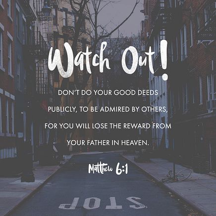 Matthew 6:1