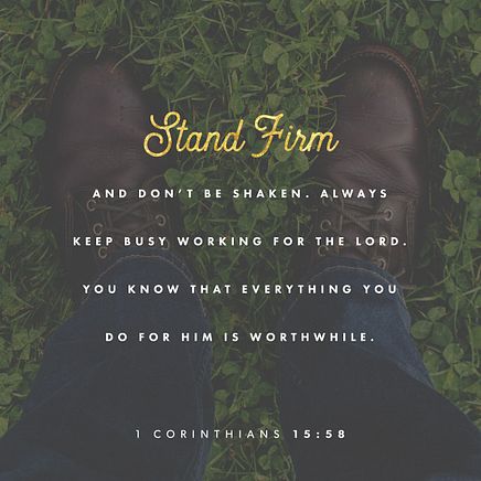 1 Corinthians 15:58