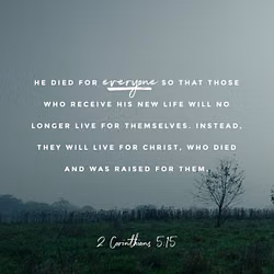 2 Corinthians 5:15