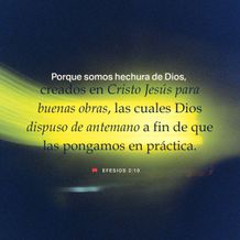 28 de junio - Efesios 2:10