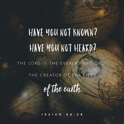 Isaiah 40:28