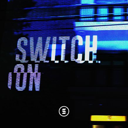 Social Square - Switch On 1 Blue