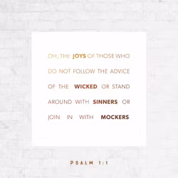 Psalm 1:1