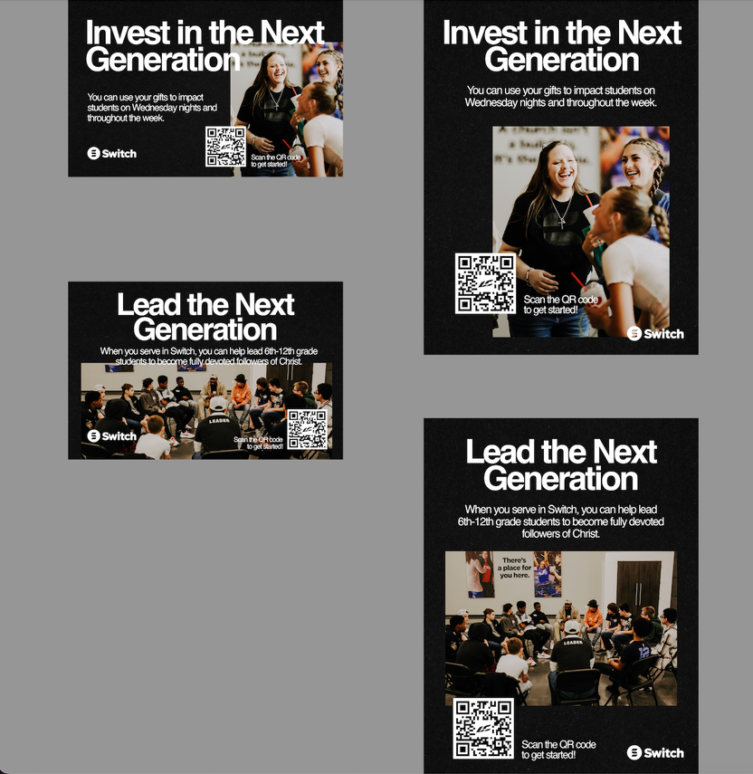 Serving Campaign - Signage
