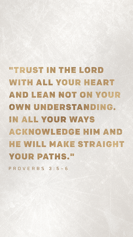 Verse Pr 3:5