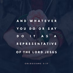 Colossians 3:17