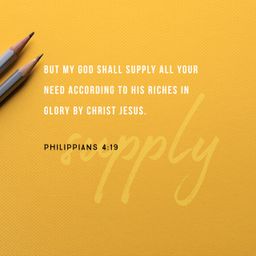 Philippians 4:19